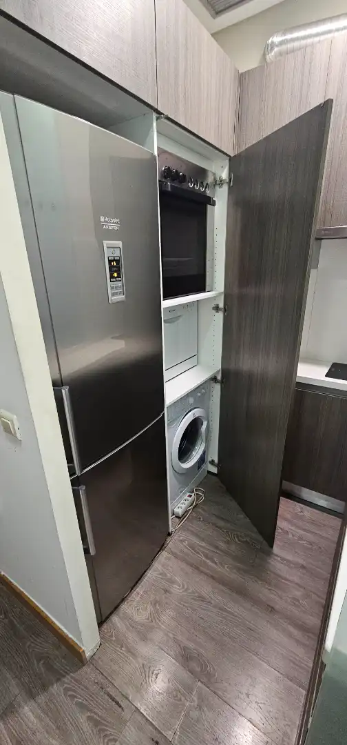 Cocina de Piso de alquiler en Madrid con Aire acondicionado, Calefacción y Amueblado