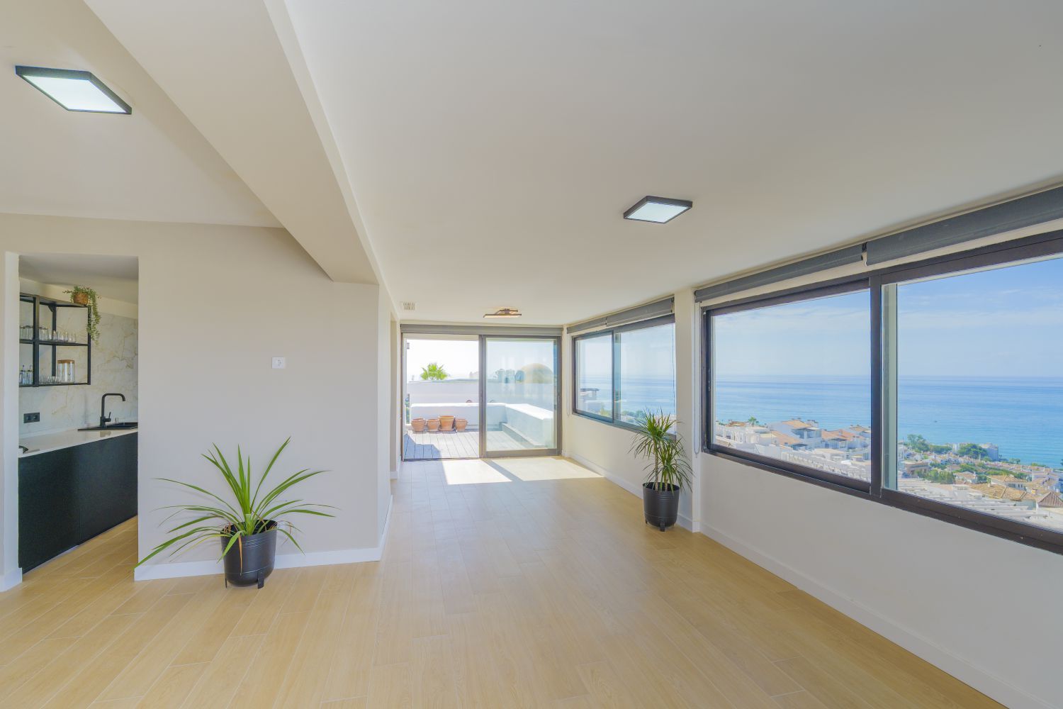Living room of Attic for sale in Mijas  with Heating, Terrace and Community pool