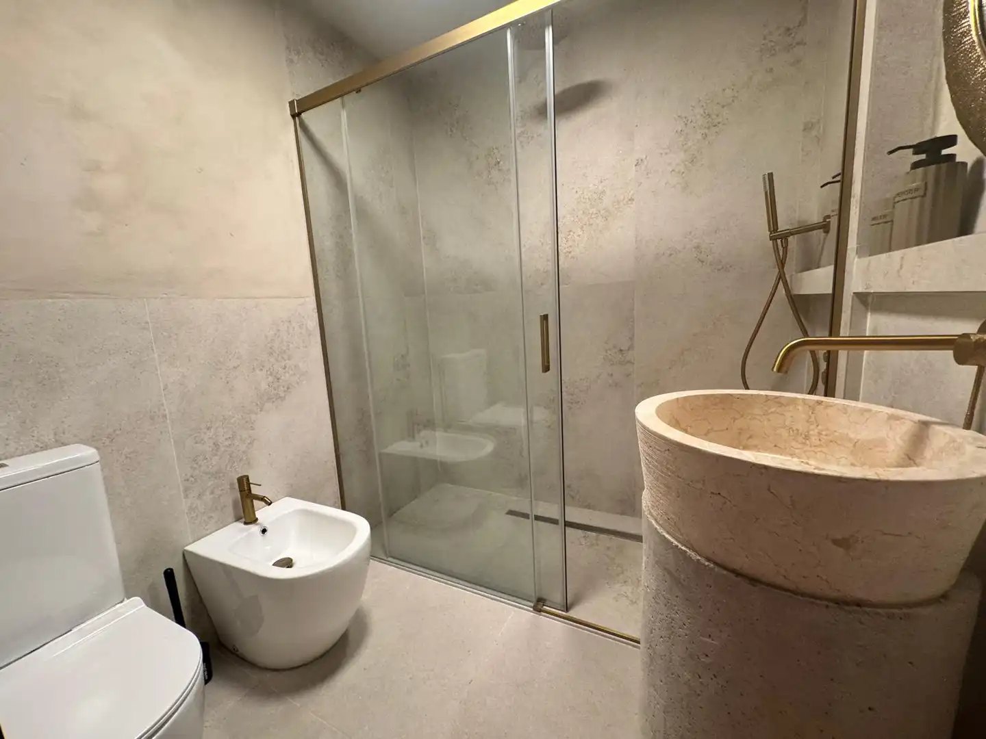 Bathroom of Flat for sale in Torrenueva Costa  with Air Conditioner, Heating and Private garden