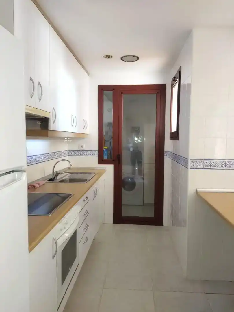 Kitchen of Flat for sale in Vera  with Air Conditioner, Swimming Pool and Balcony