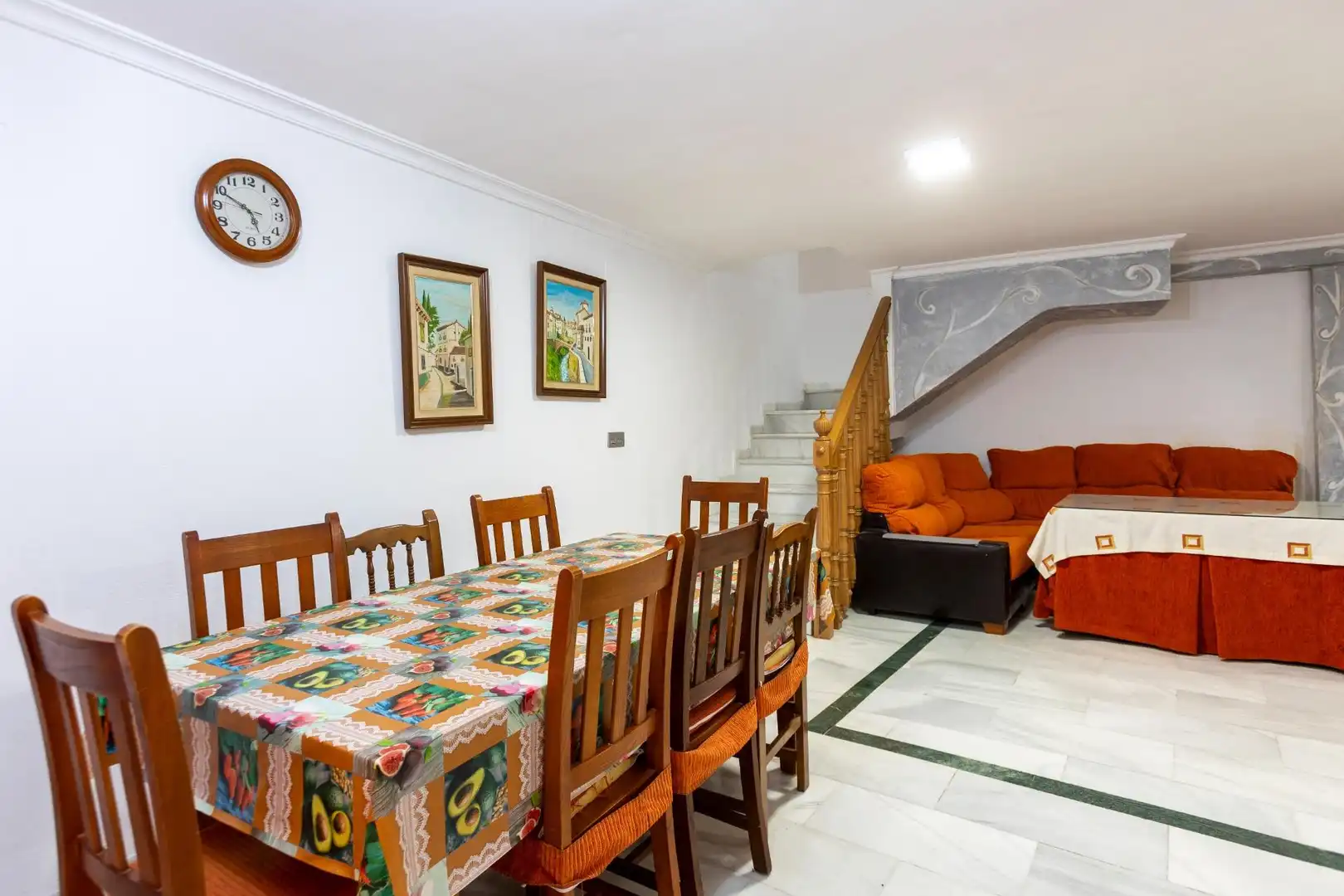 Dining room of Houses for sale in Almuñécar  with Air Conditioner, Terrace and Furnished