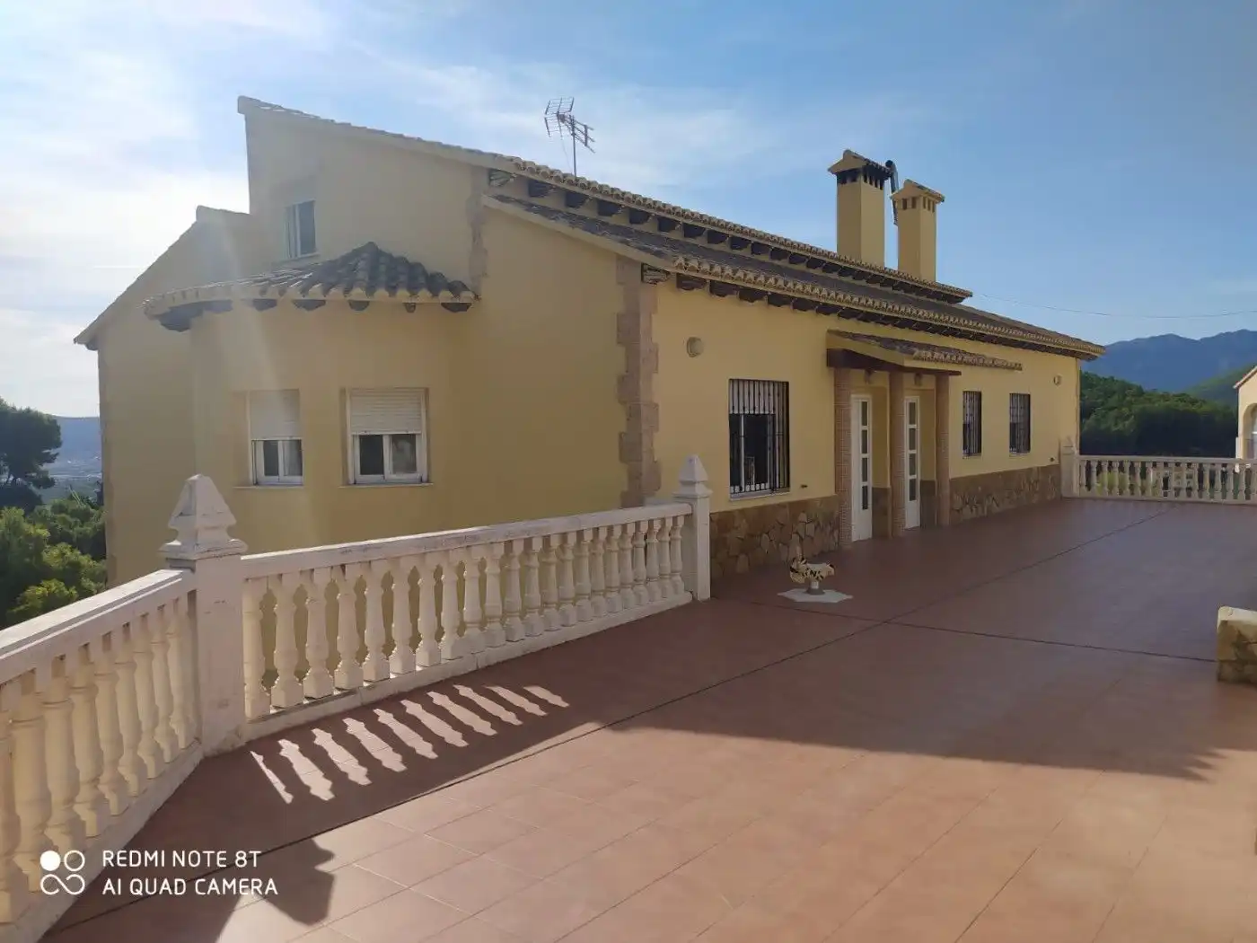 Vista exterior de Casa o chalet en venta en El Real de Gandia con Aire acondicionado, Trastero y Piscina