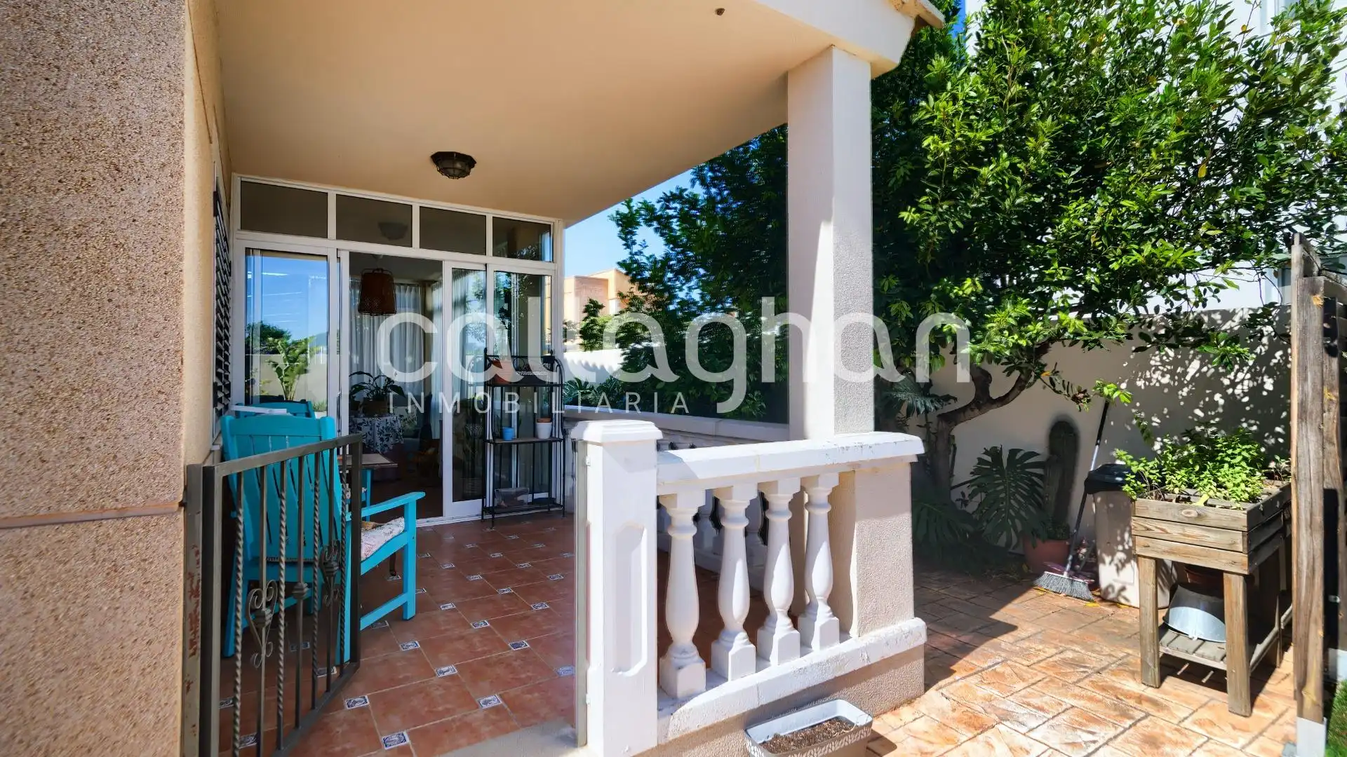 Terrassa de Casa o xalet en venda en Polinyà de Xúquer amb Aire condicionat, Jardí privat i Terrassa