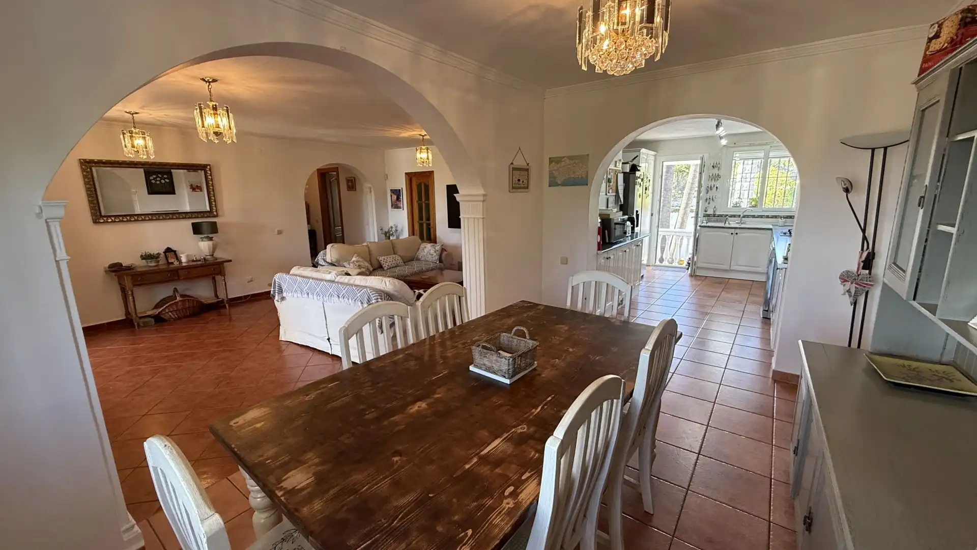 Menjador de Finca rústica en venda en Alhaurín de la Torre amb Aire condicionat, Traster i Piscina