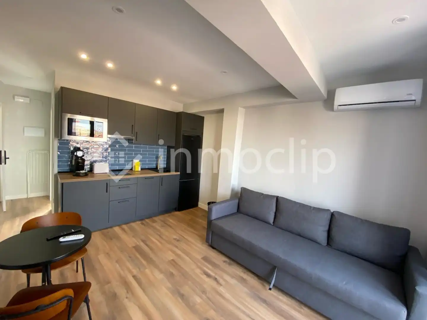 Sala de estar de Estudio de alquiler en Salamanca Capital con Calefacción