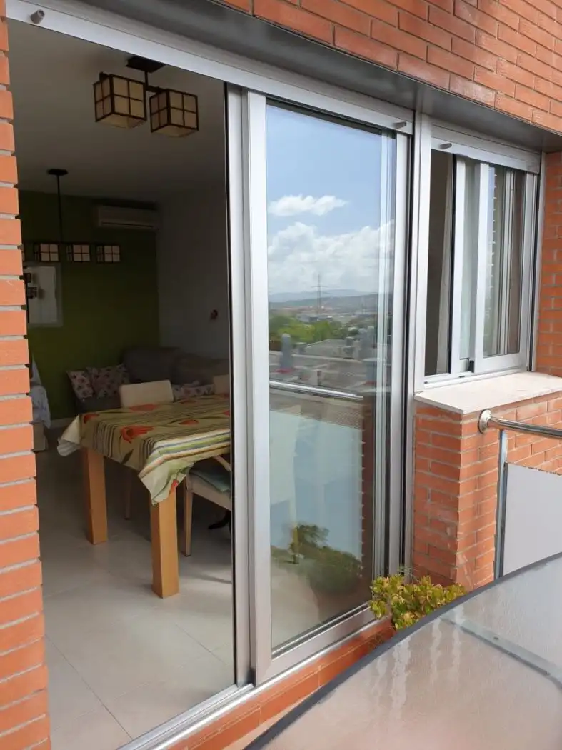 Terraza de Dúplex en venta en Terrassa con Aire acondicionado, Trastero y Amueblado