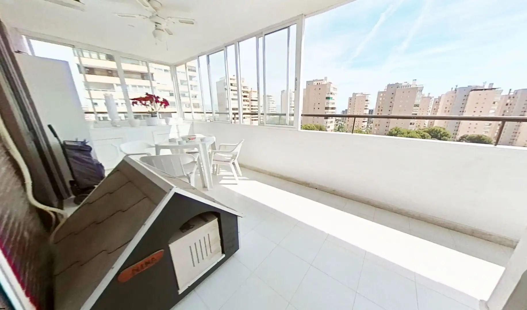 Terrace of Flat for sale in Torremolinos  with Air Conditioner, Terrace and Furnished