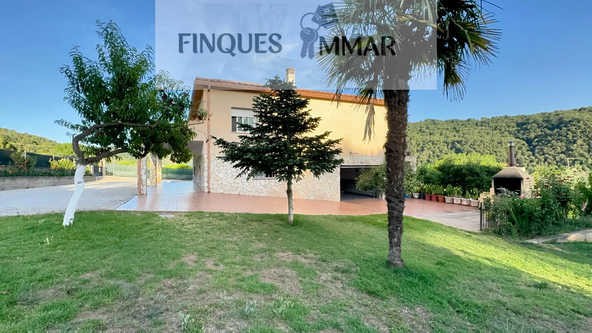 Exterior view of Houses for sale in Massanes  with Air Conditioner, Heating and Private garden