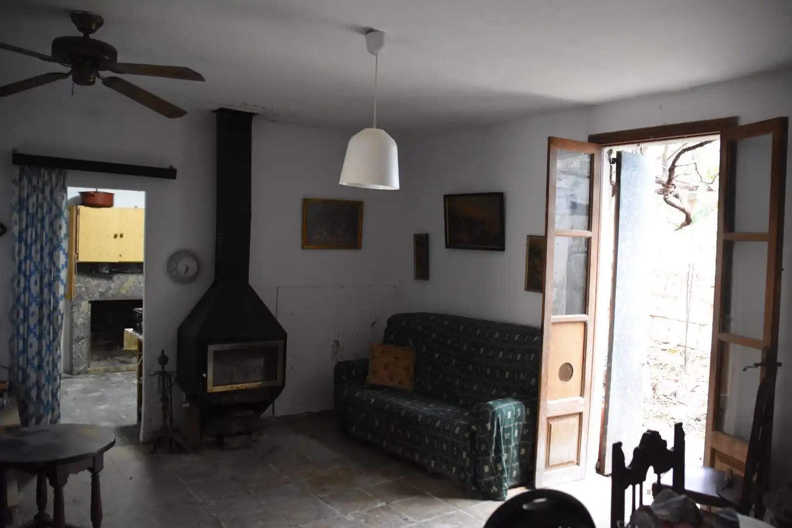Wohnzimmer von Erdgeschoss zum Verkauf in Campanet mit Terrasse