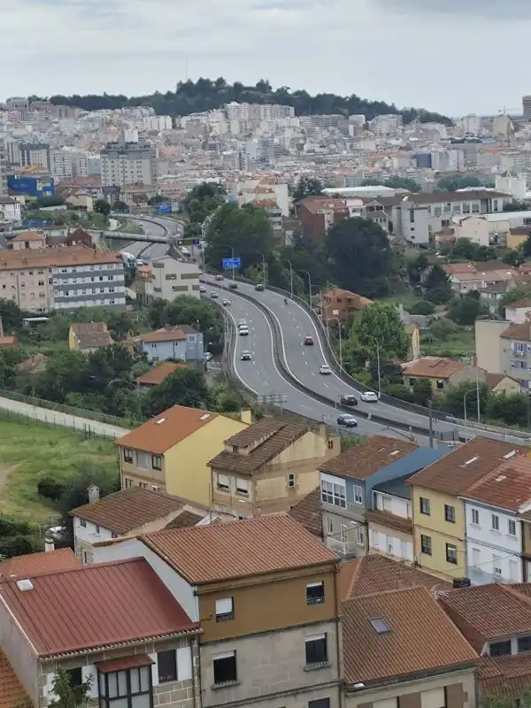 Exterior view of Flat for sale in Vigo   with Heating, Storage room and Furnished