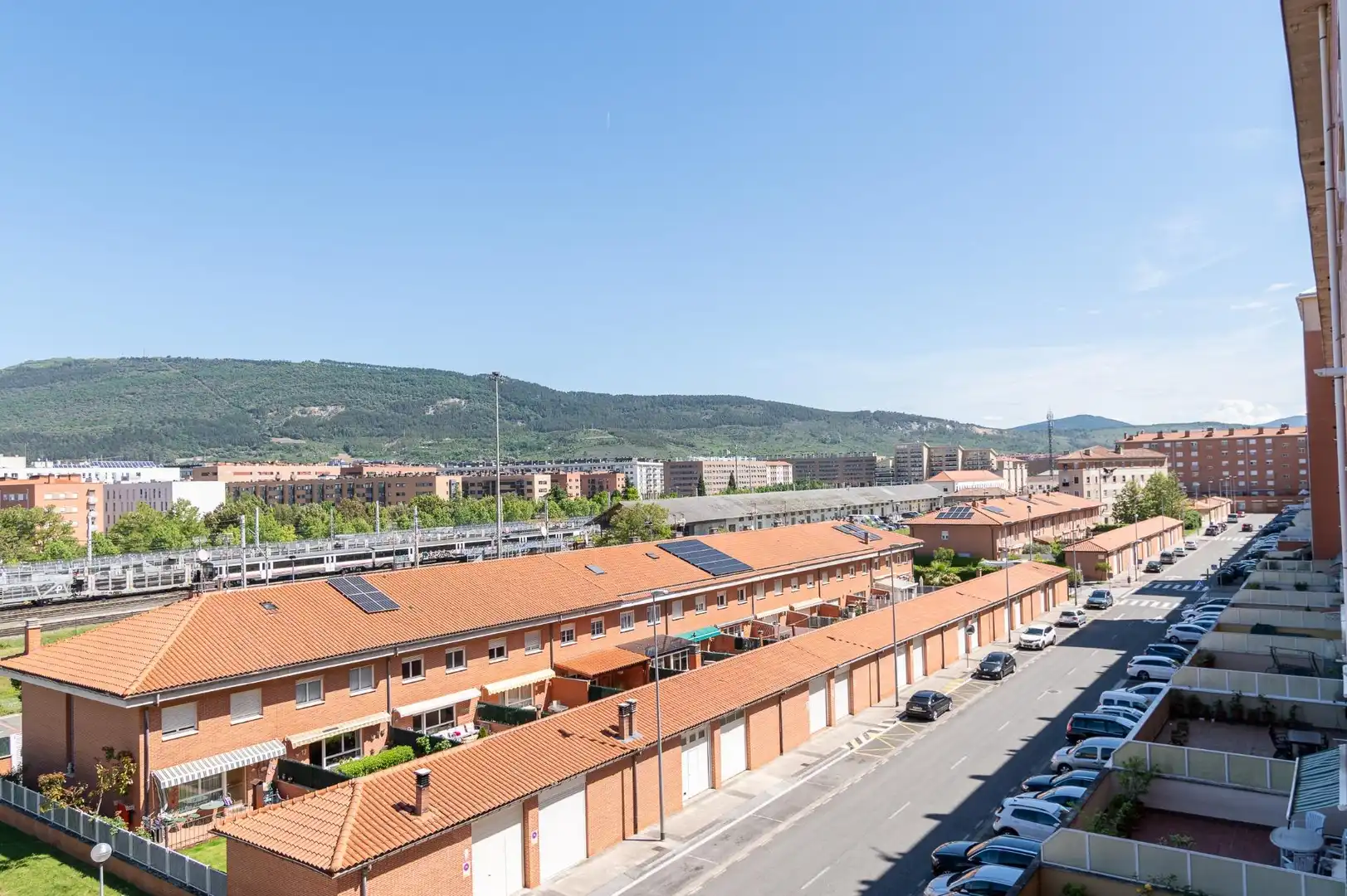 Vista exterior de Pis en venda en  Pamplona / Iruña amb Calefacció, Parquet i Traster