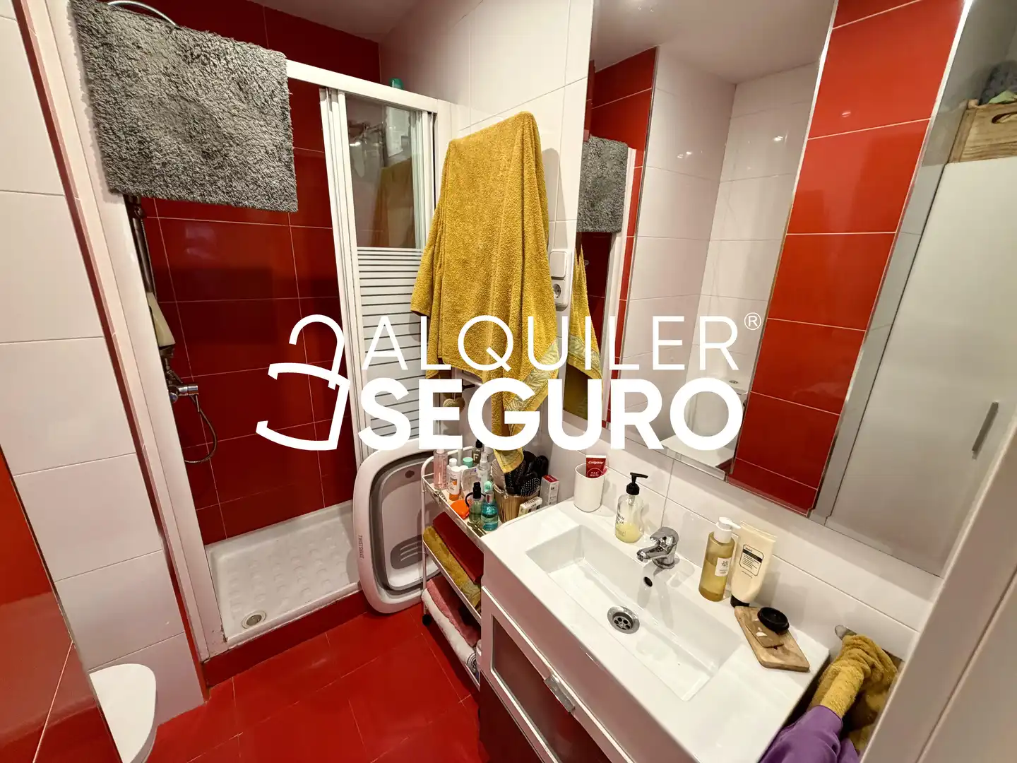Baño de Piso de alquiler en Getafe con Aire acondicionado y Calefacción