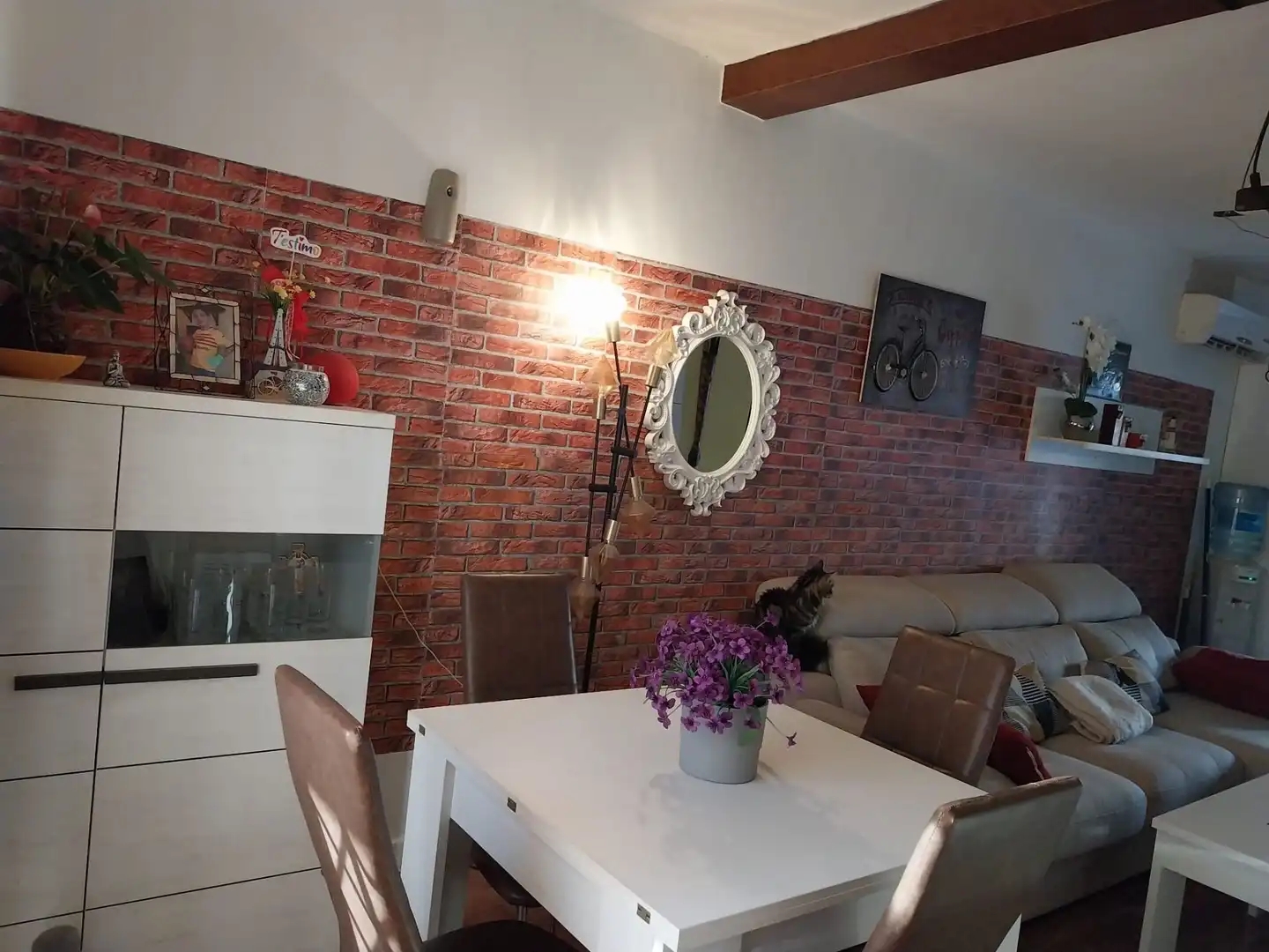 Comedor de Casa adosada en venta en Esparreguera con Aire acondicionado, Calefacción y Jardín privado