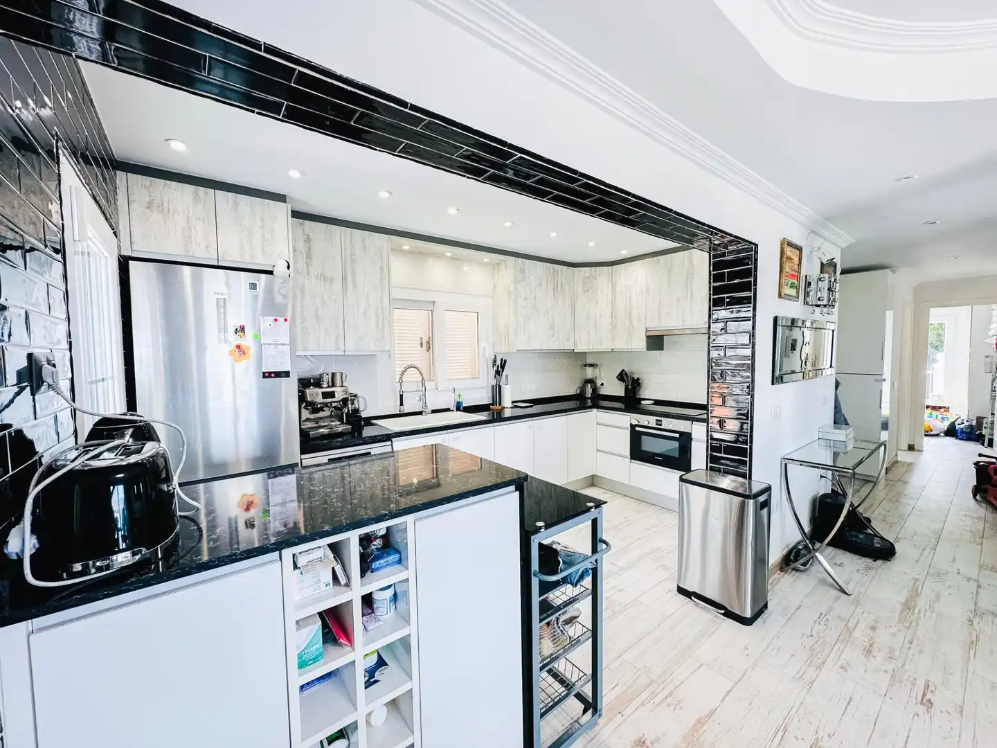 Cocina de Casa o chalet en venta en Altea con Aire acondicionado, Jardín privado y Terraza