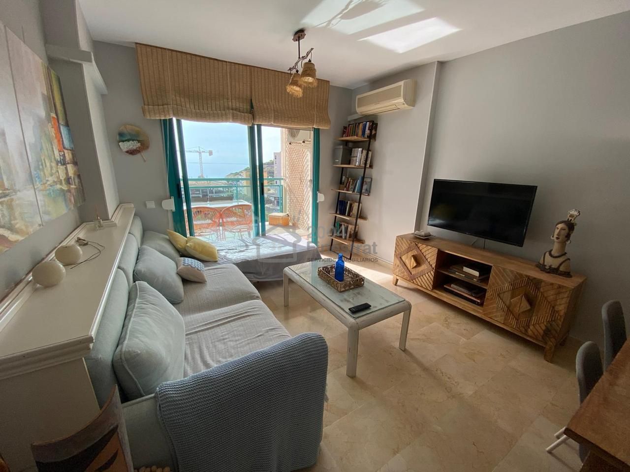 Sala d'estar de Pis en venda en Villajoyosa / La Vila Joiosa amb Aire condicionat, Terrassa i Piscina comunitària
