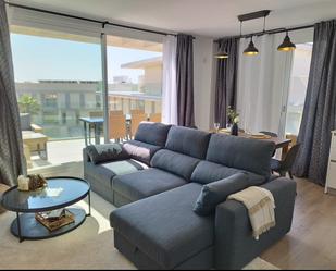 Living room of Flat to rent in Estepona  with Air Conditioner, Heating and Private garden