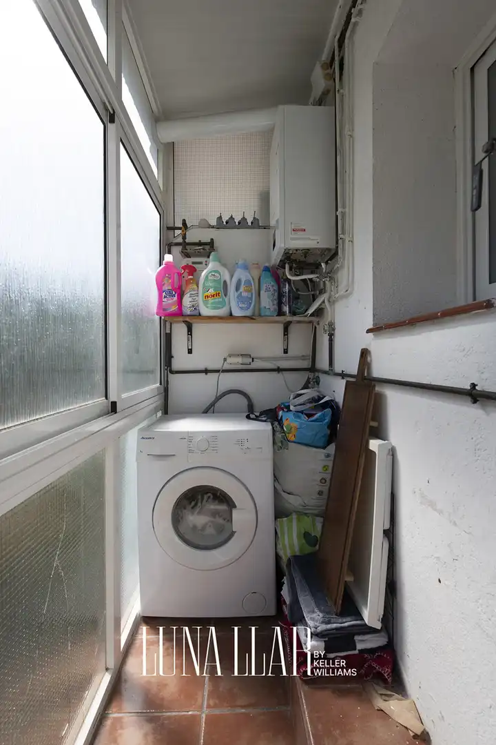 Balcony of Attic for sale in Castelldefels  with Air Conditioner and Terrace
