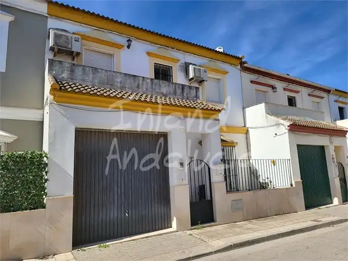 Exterior view of Detached homes for sale in Aguadulce (Sevilla)  with Air Conditioner