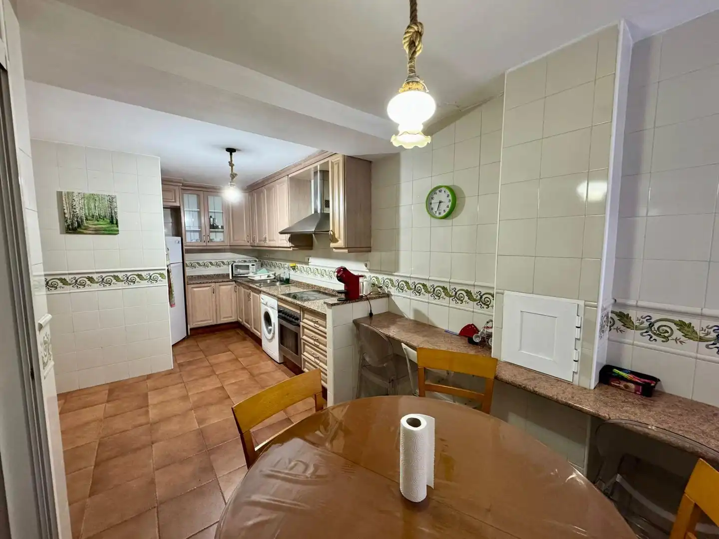 Cocina de Piso de alquiler en Alicante / Alacant con Calefacción y Amueblado