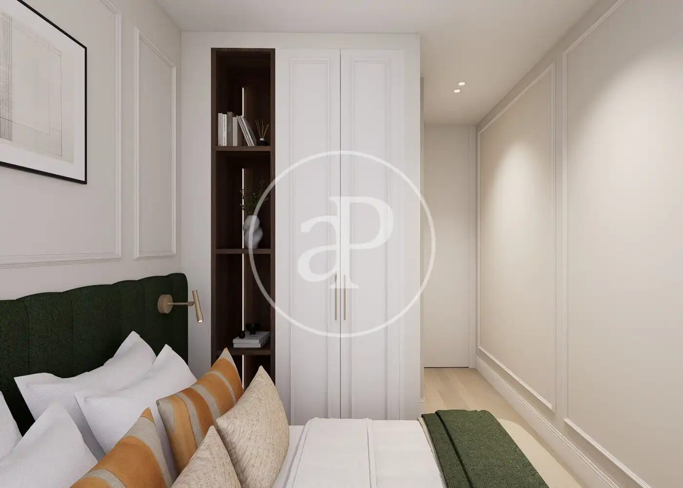 Bedroom of Flat for sale in Madrid  with Air Conditioner, Heating and Terrace