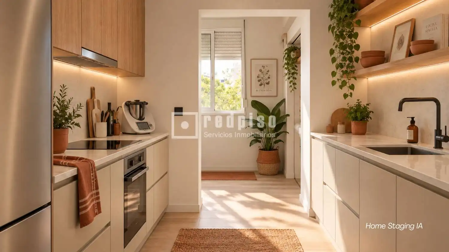 Cocina de Piso en venta en Málaga con Aire acondicionado, Calefacción y Terraza