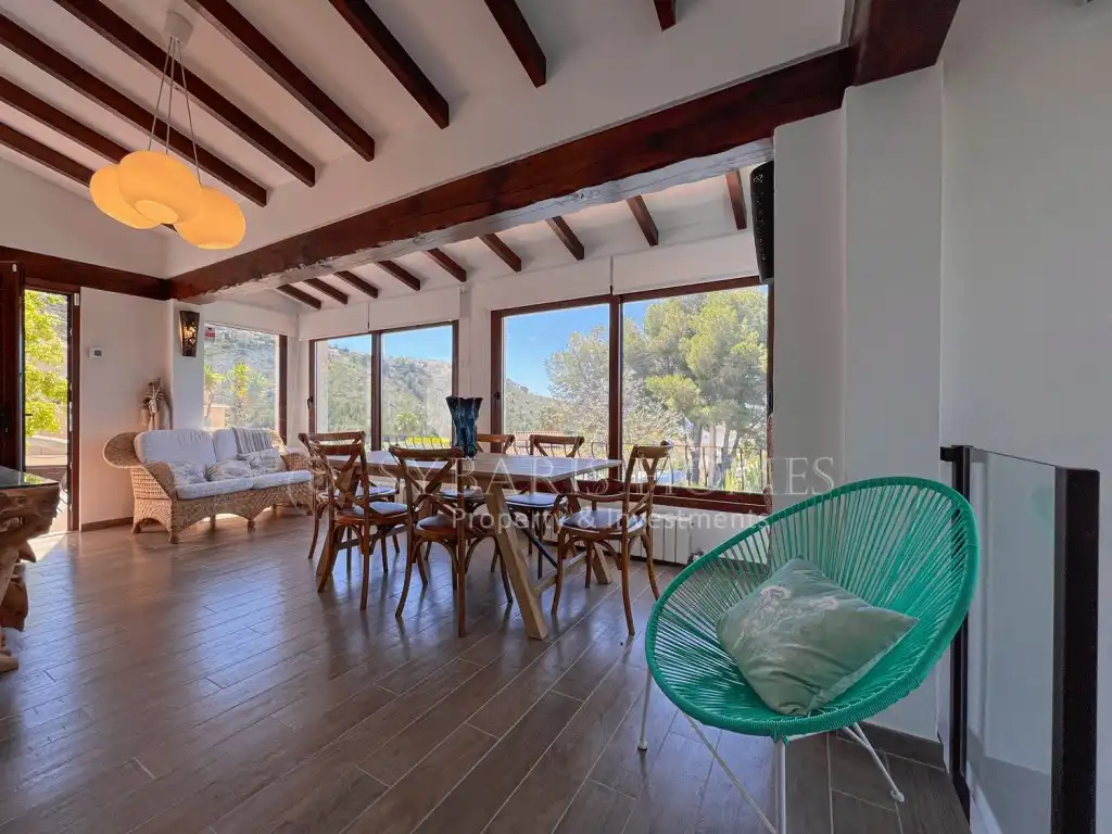 Comedor de Casa o chalet en venta en Benitachell / El Poble Nou de Benitatxell con Aire acondicionado y Piscina