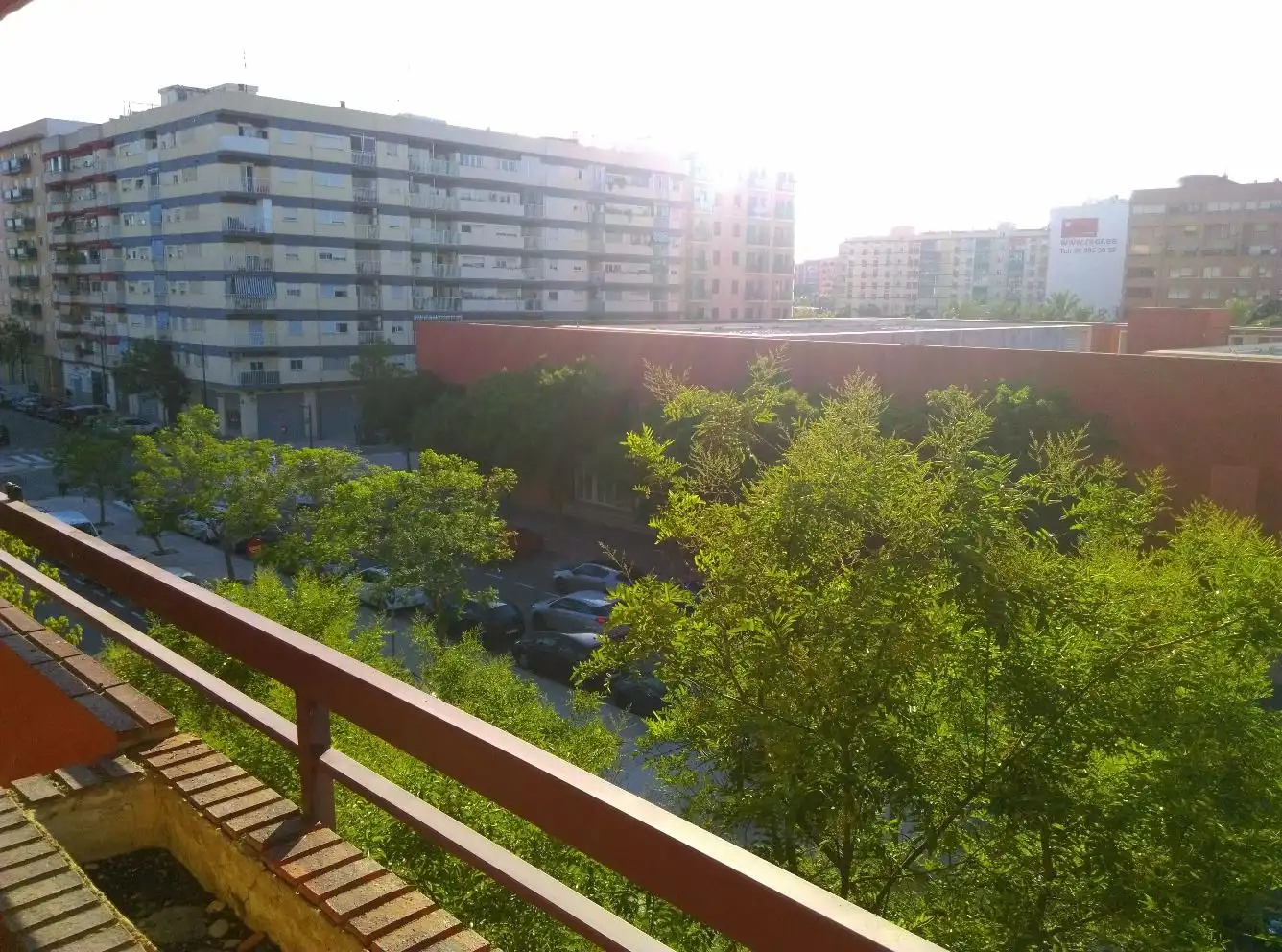 Terrassa de Pis de lloguer en Valencia amb Forn, Rentadora i Balcó