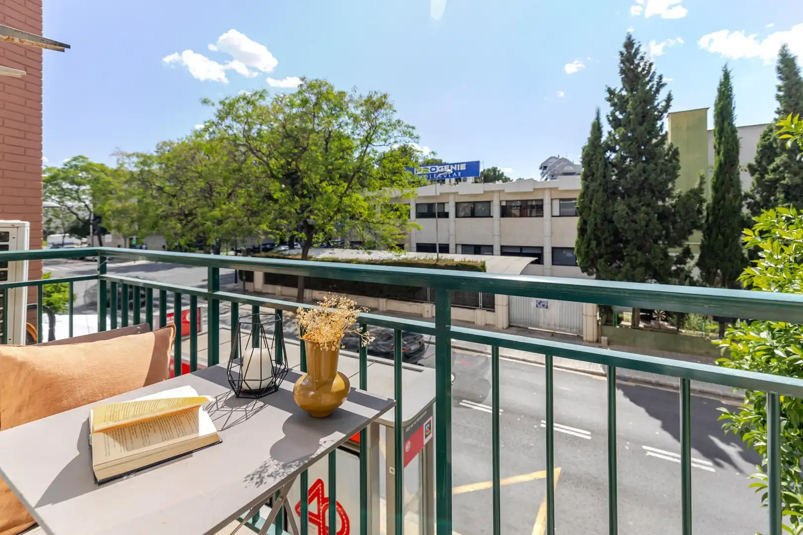 Terrasse von Wohnung zum Verkauf in Valencia mit Privatgarten, Parkett und Balkon
