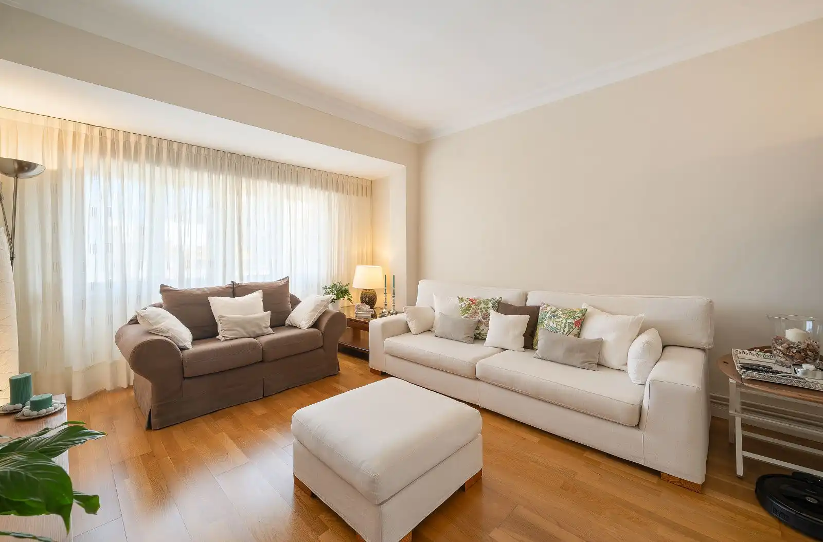 Sala de estar de Apartamento en venta en  Palma de Mallorca con Aire acondicionado, Calefacción y Parquet