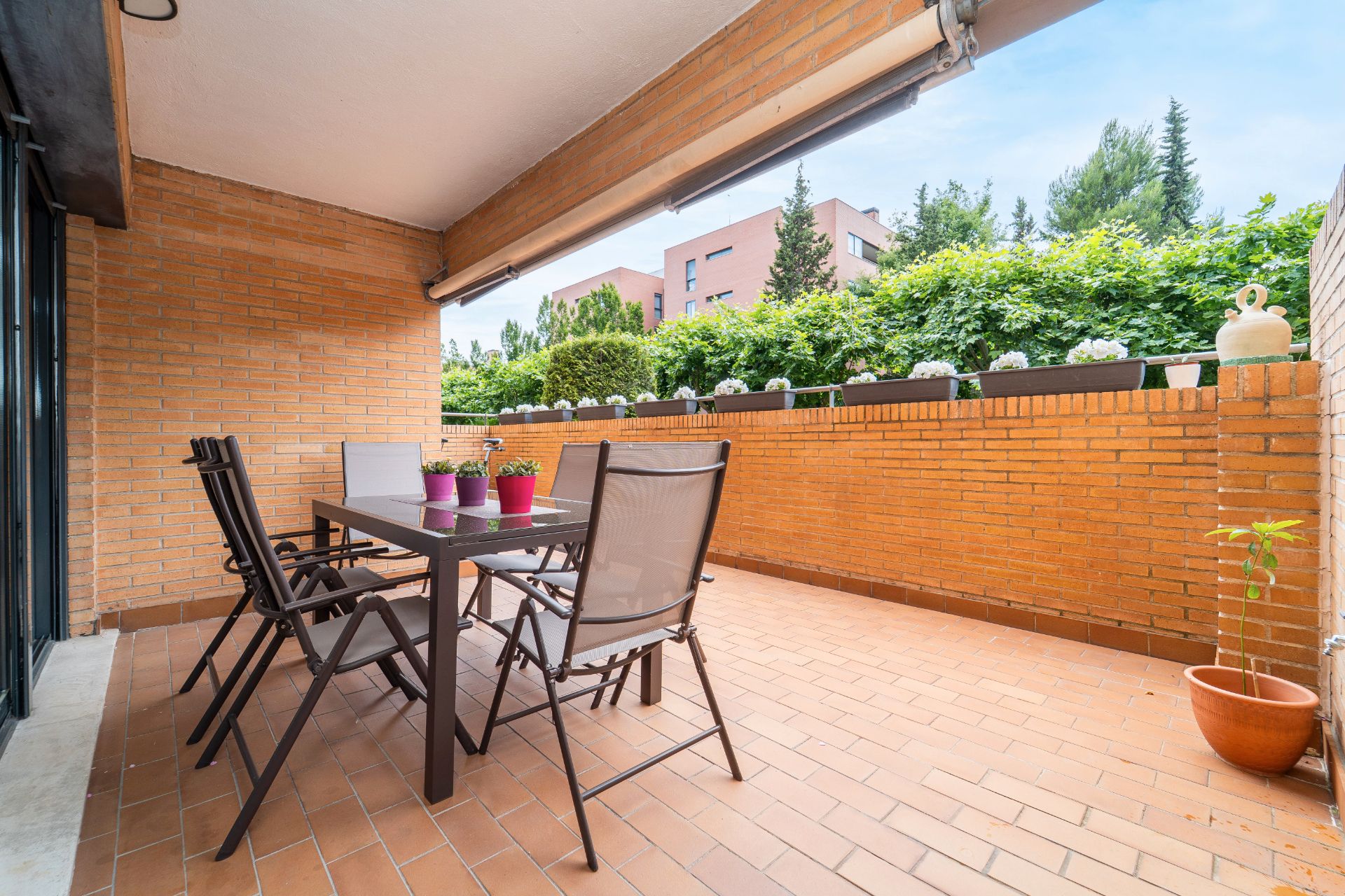 Terrace of Flat for sale in Pozuelo de Alarcón  with Air Conditioner, Heating and Terrace