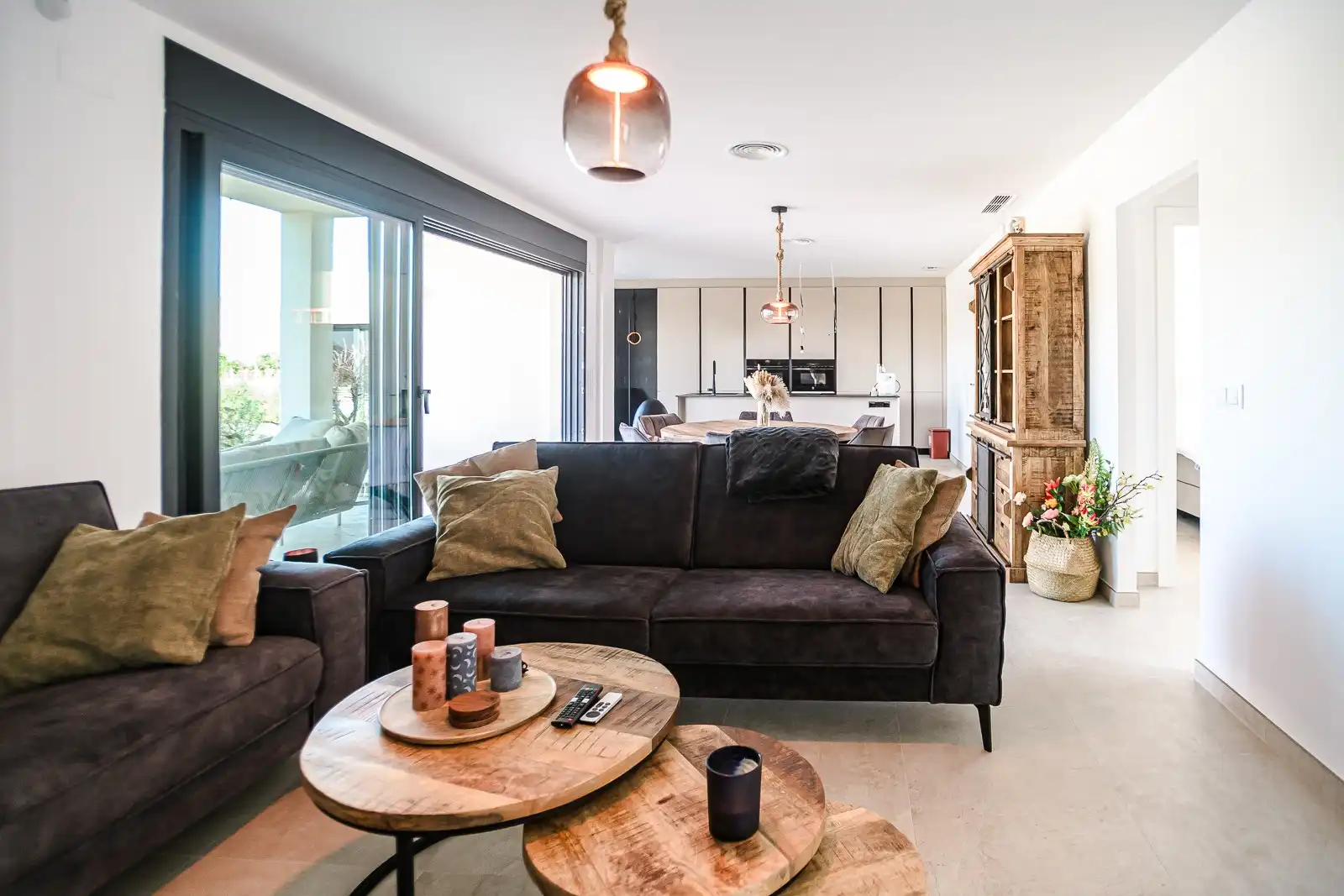 Sala de estar de Casa o chalet en venta en Aspe con Aire acondicionado, Calefacción y Jardín privado