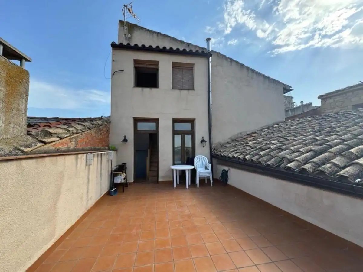 Terrace of Detached homes for sale in Cretas  with Heating, Terrace and Storage room
