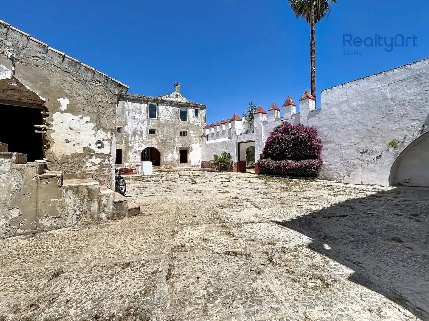 Vista exterior de Finca rústica en venta en Bollullos de la Mitación con Jardín privado y Piscina
