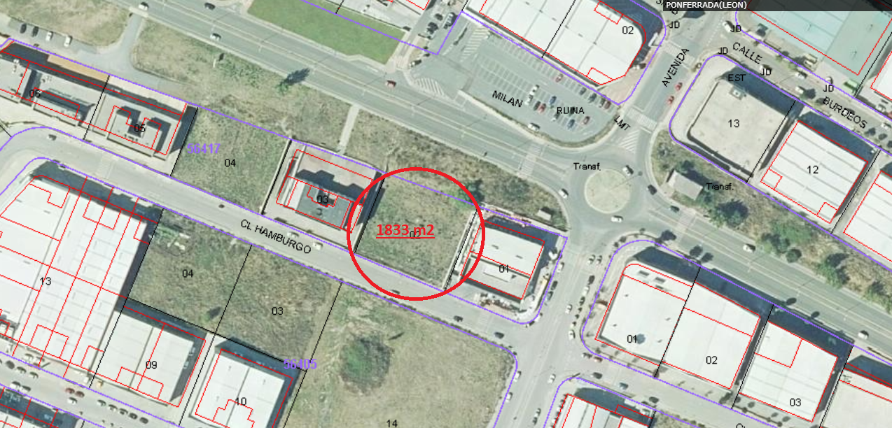 Terreny industrial en venda en Ponferrada
