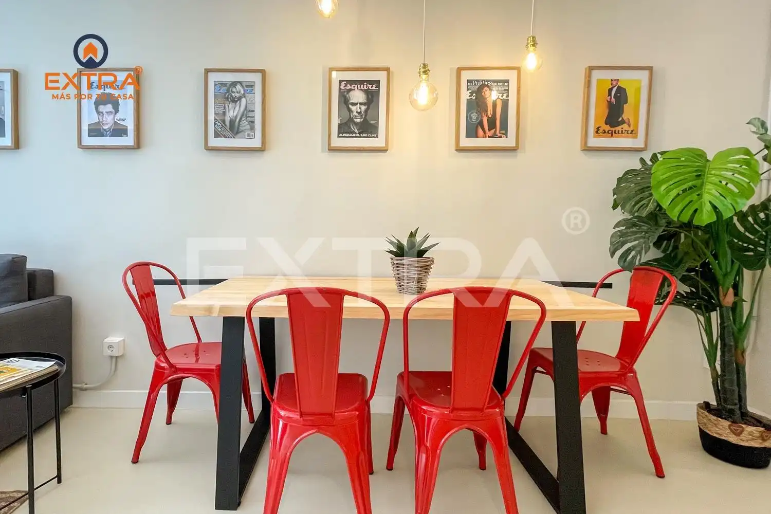 Dining room of Flat for sale in Madrid  with Furnished