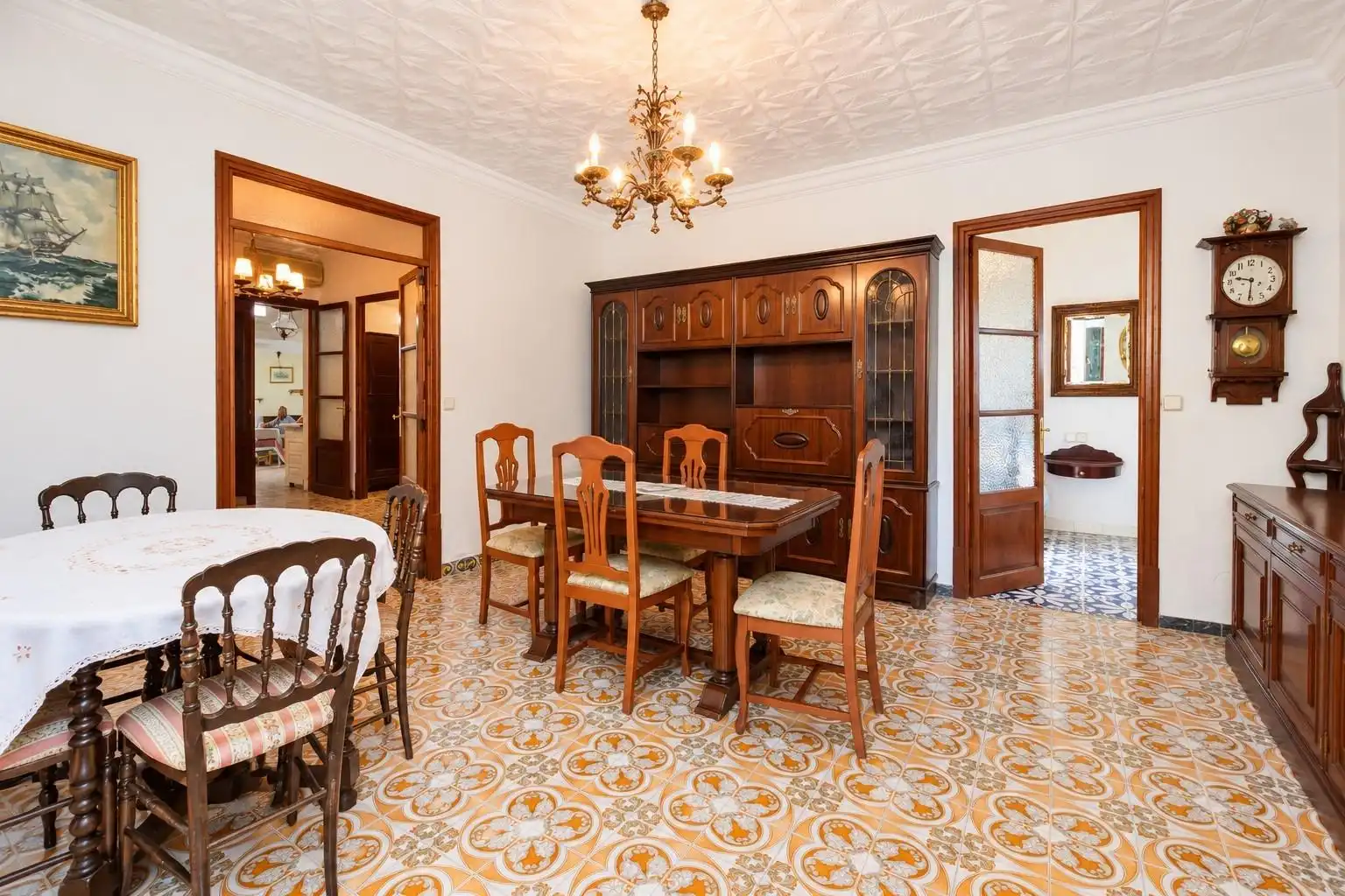 Menjador de Casa o xalet en venda en  Palma de Mallorca amb Jardí privat