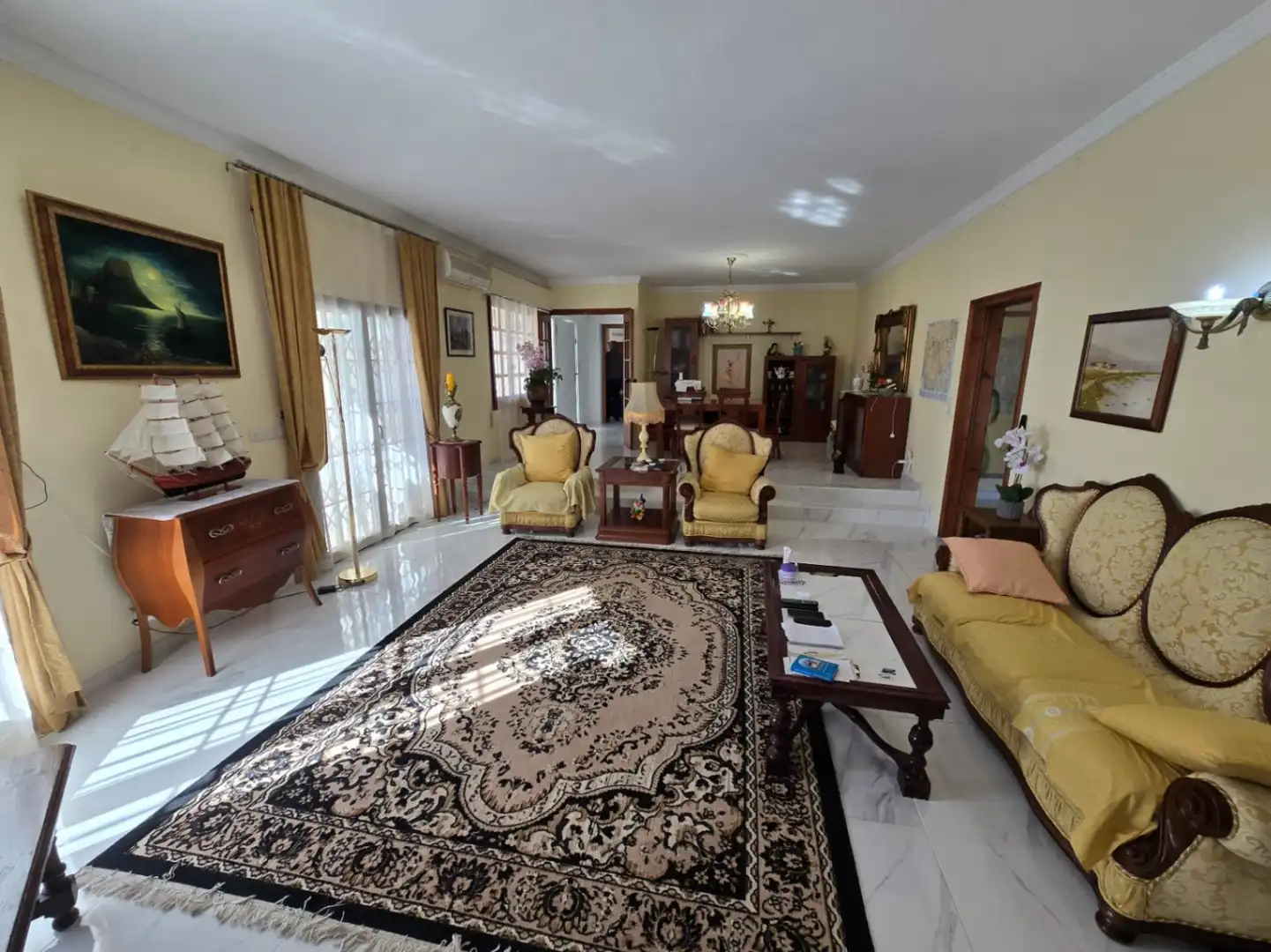 Sala d'estar de Casa o xalet en venda en Calpe / Calp