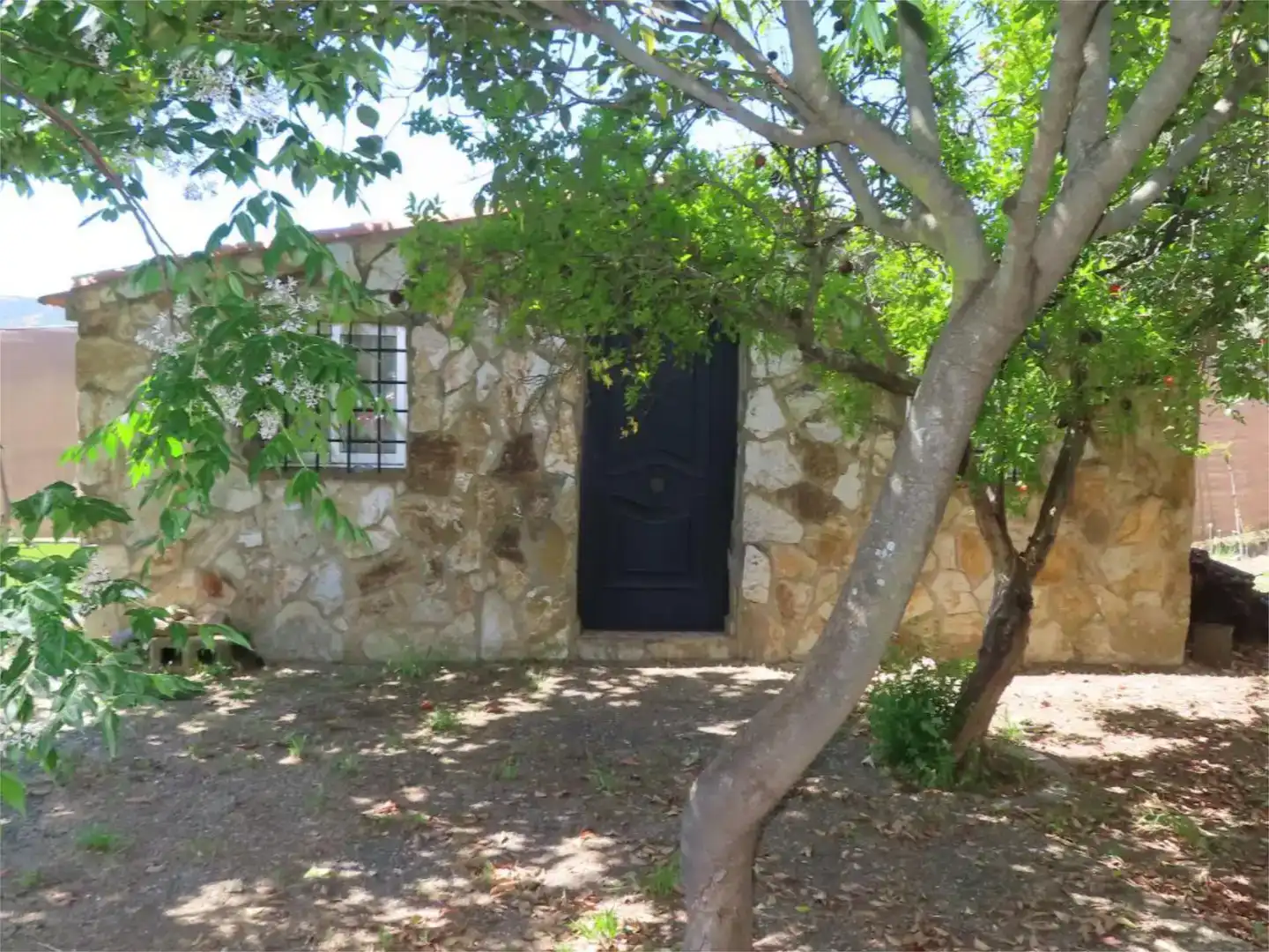 Vista exterior de Finca rústica en venda en Villar del Rey amb Aire condicionat, Jardí privat i Traster