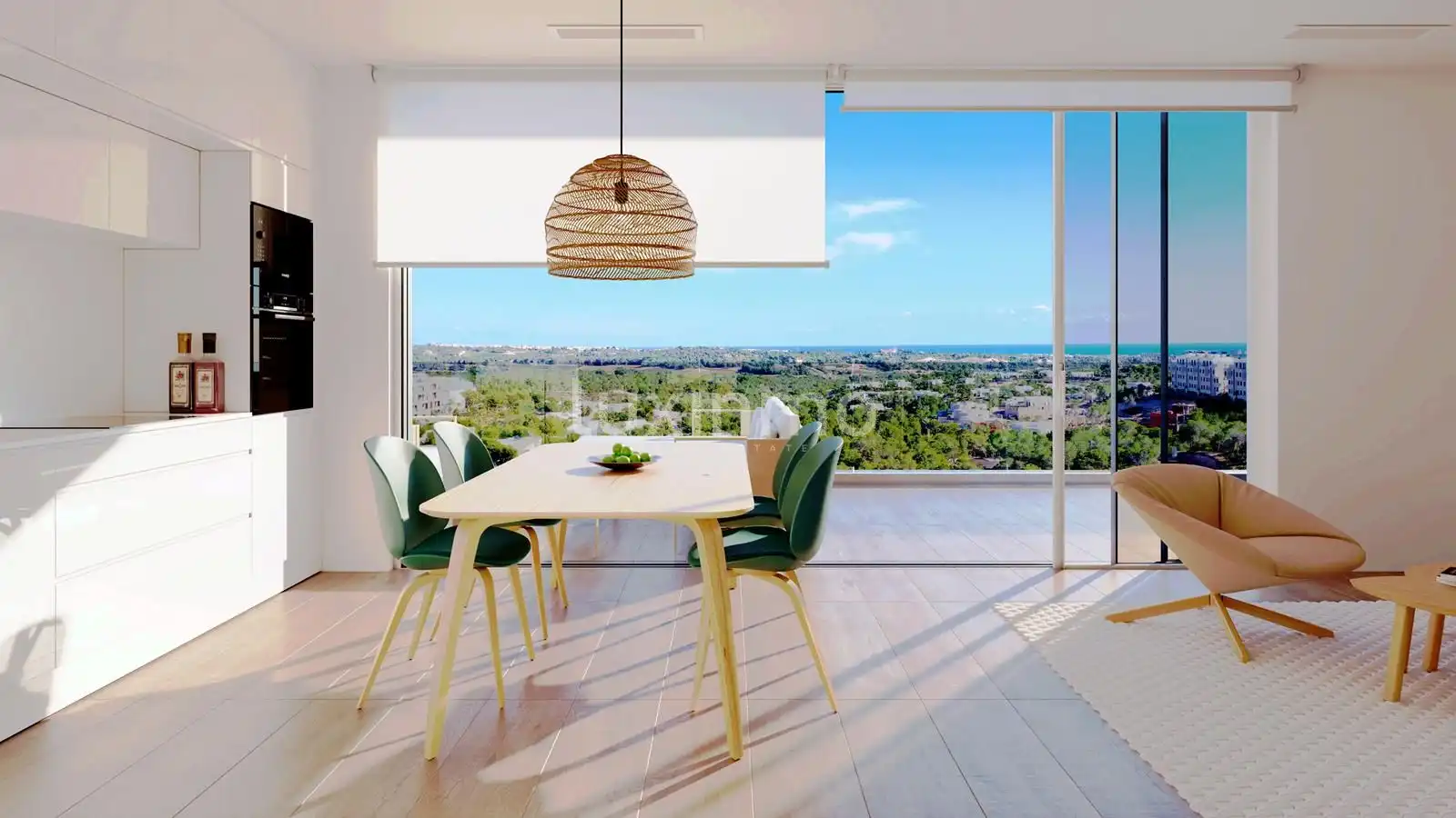 Dining room of Flat for sale in Orihuela  with Air Conditioner, Heating and Private garden