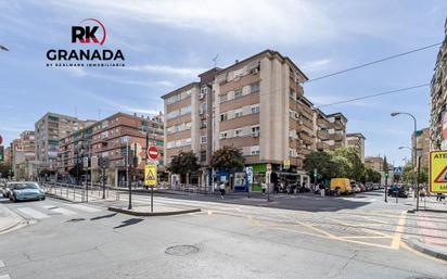 Exterior view of Flat for sale in  Granada Capital  with Air Conditioner and Terrace