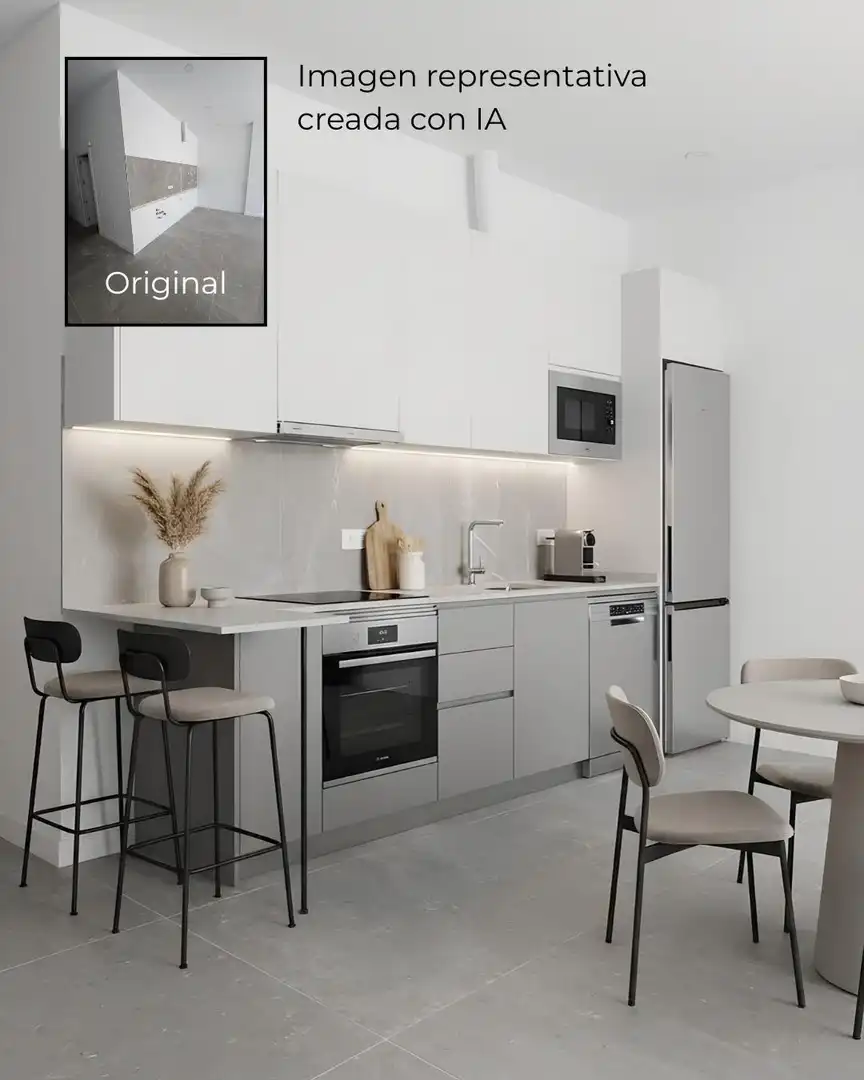 Kitchen of Flat for sale in Murcia