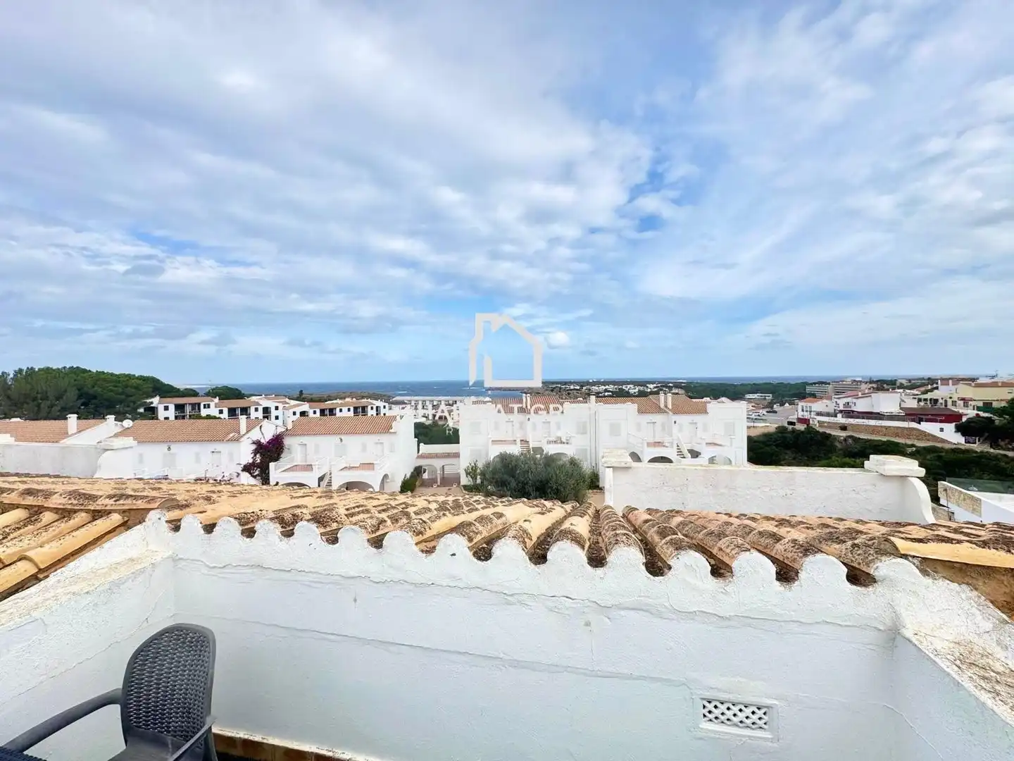 Außenansicht von Wohnung zum Verkauf in Es Mercadal mit Heizung, Terrasse und Gemeinschaftspool