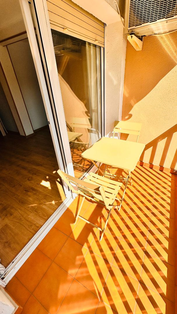 Balcony of Flat to rent in  Barcelona Capital  with Air Conditioner, Heating and Terrace