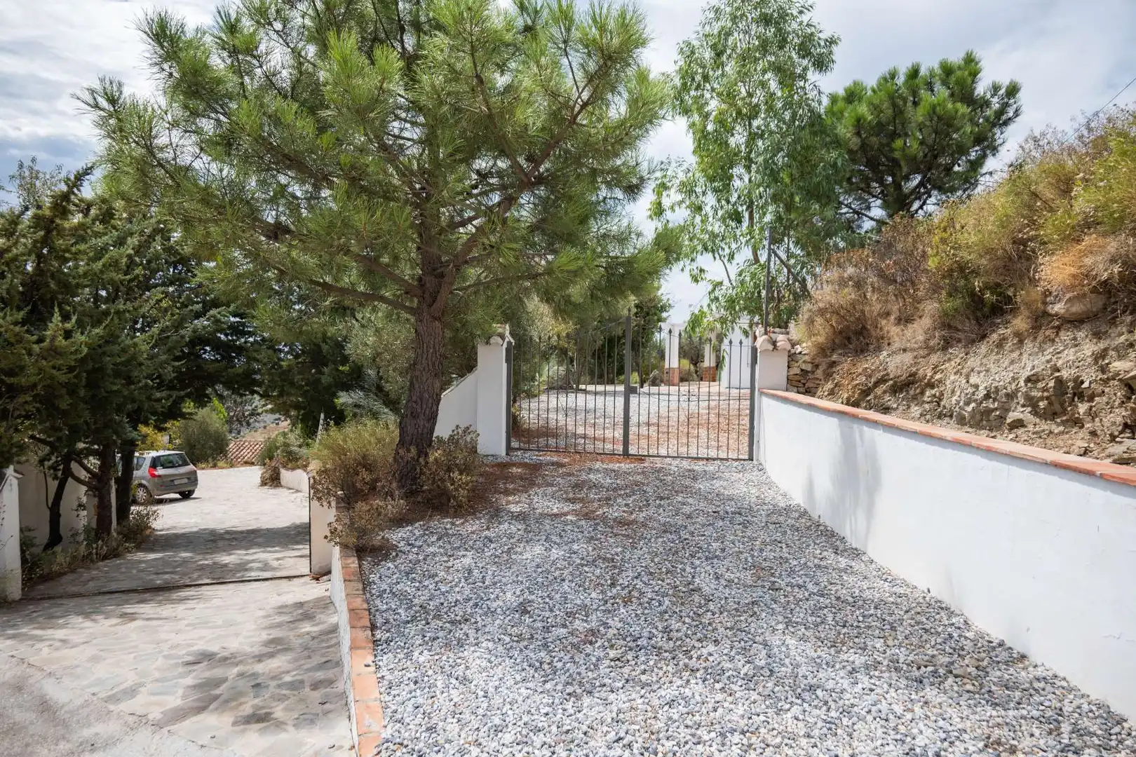 Exterior view of Houses for sale in Canillas de Albaida  with Air Conditioner, Private garden and Terrace