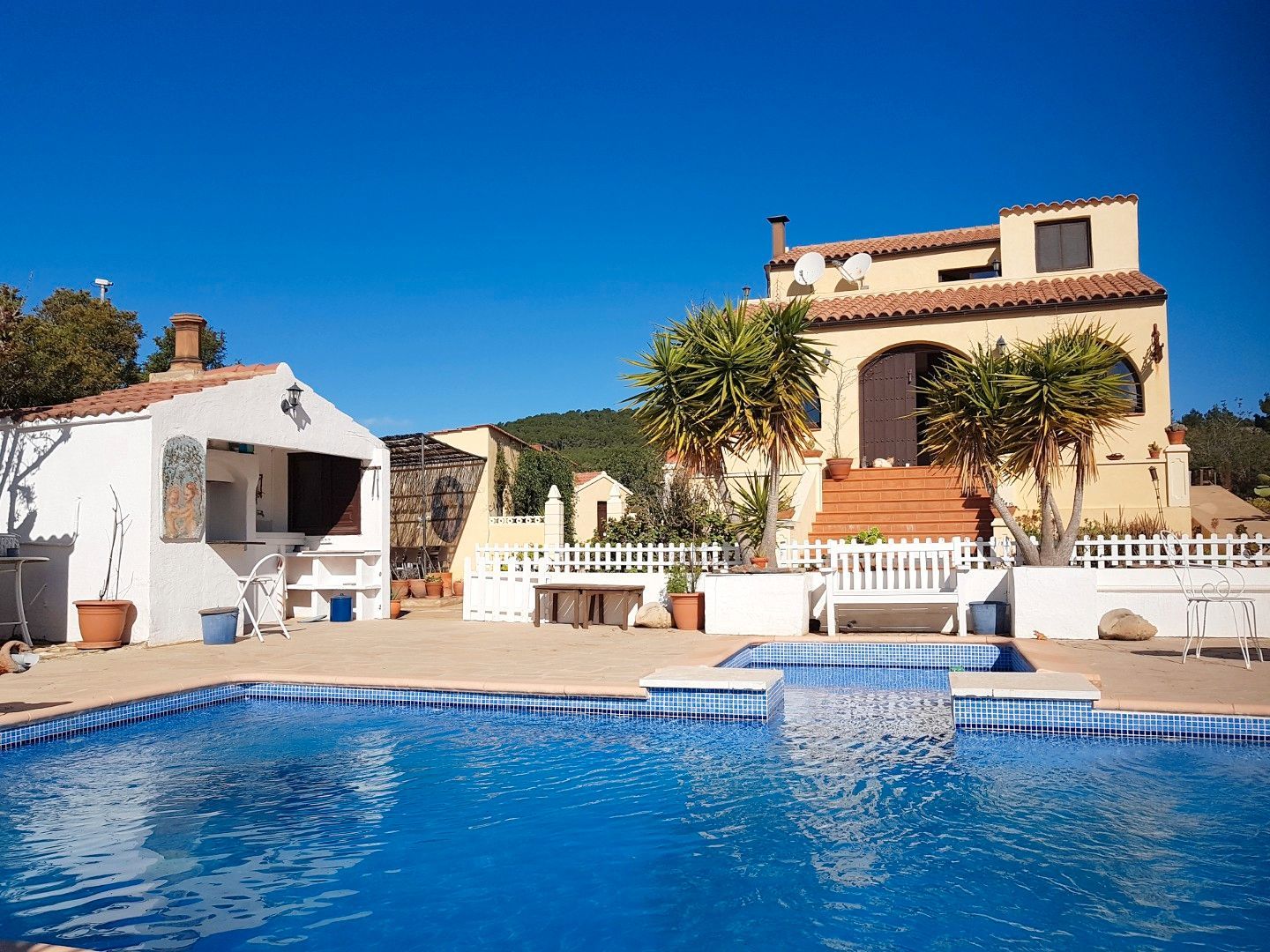Piscina de Casa o xalet en venda en L'Ametlla de Mar  amb Calefacció, Jardí privat i Terrassa