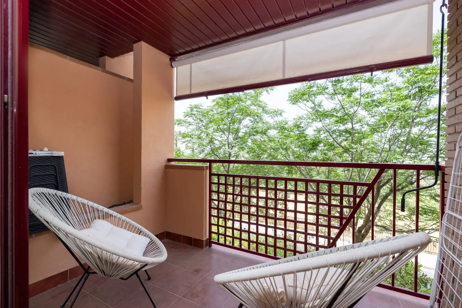 Terraza de Piso de alquiler en Granada con Calefacción, Parquet y Terraza