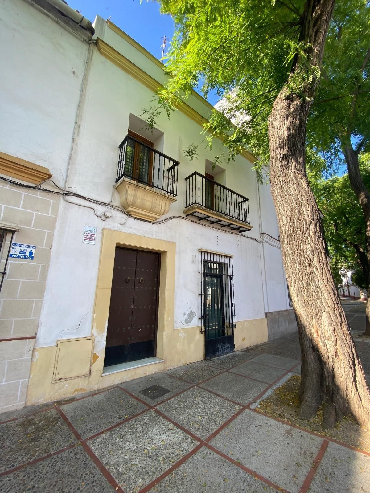 Exterior view of House or chalet for sale in Jerez de la Frontera  with Air Conditioner