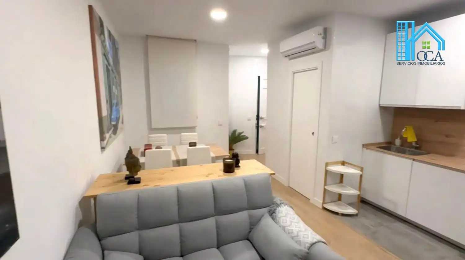 Sala de estar de Piso en venta en Madrid con Aire acondicionado, Calefacción y Amueblado