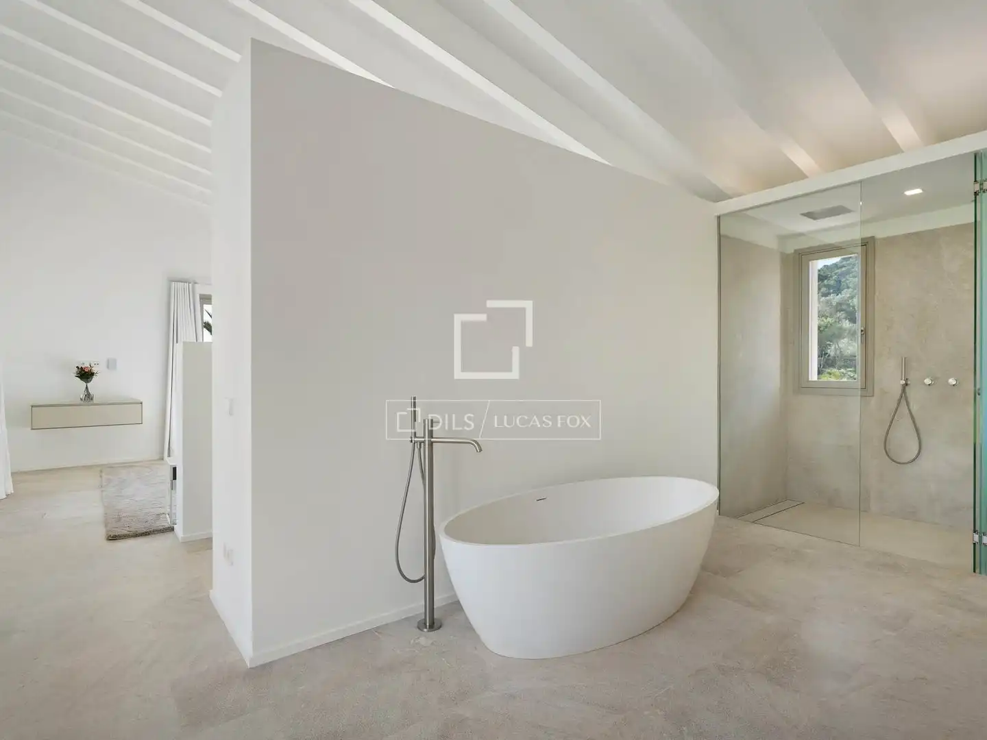 Baño de Finca rústica en venta en Capdepera con Aire acondicionado, Calefacción y Jardín privado