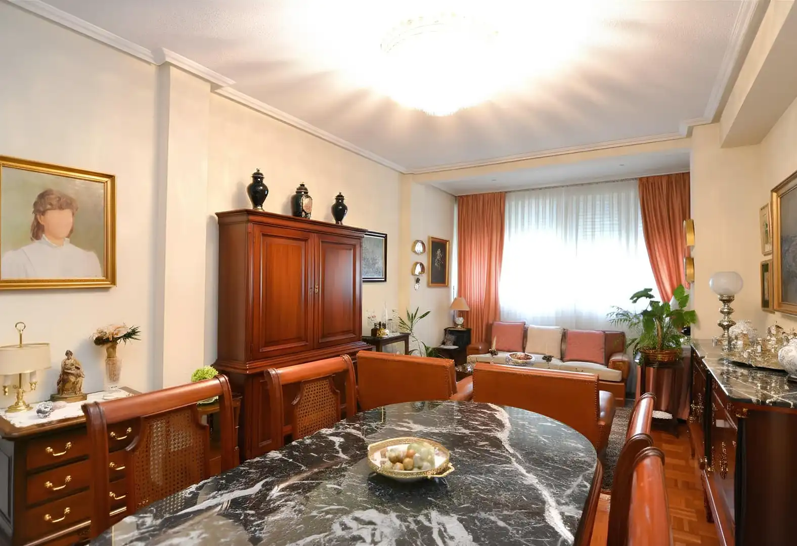 Esszimmer von Wohnung zum Verkauf in Madrid mit Heizung und Parkett